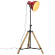 Vloerlamp 25 W E27 75x75x90-150 cm verweerd rood - AllerleiShop