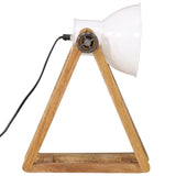 Bureaulamp 25 W E27 30x17x40 cm wit