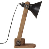 Bureaulamp 25 W E27 23x13x52 cm zwart