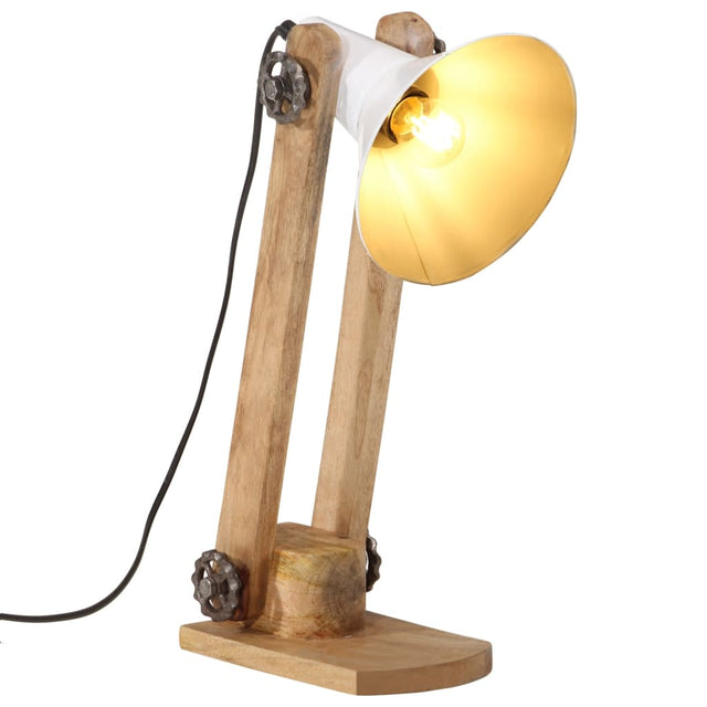 Bureaulamp 25 W E27 23x13x52 cm wit - AllerleiShop