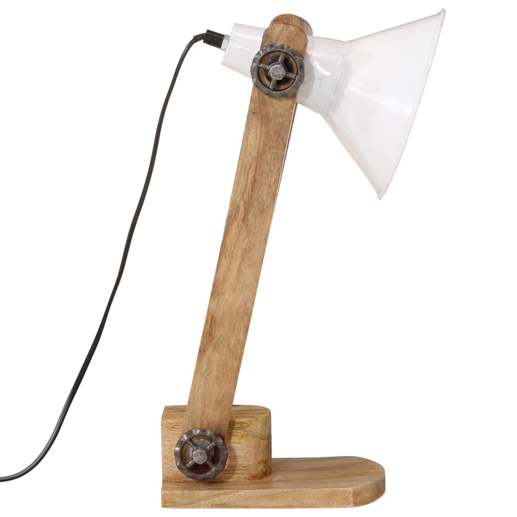 Bureaulamp 25 W E27 23x13x52 cm wit - AllerleiShop