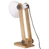 Bureaulamp 25 W E27 23x13x52 cm wit - AllerleiShop