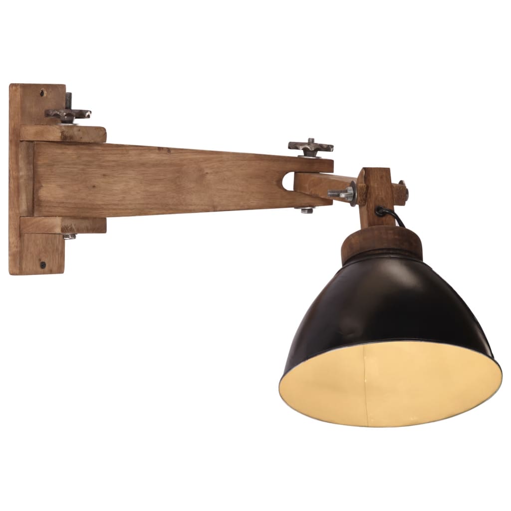 Wandlamp 25 W E27 zwart