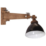 Wandlamp 25 W E27 zwart