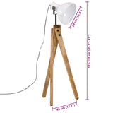 Vloerlamp 25 W E27 45x45x120 cm wit - AllerleiShop