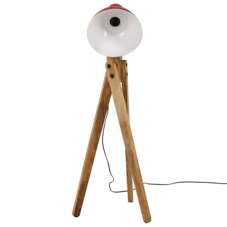 Vloerlamp 25 W E27 45x45x120 cm verweerd rood - AllerleiShop