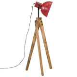 Vloerlamp 25 W E27 45x45x120 cm verweerd rood - AllerleiShop