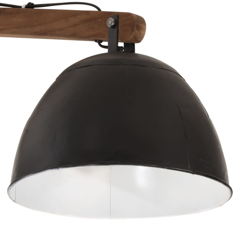 Plafondlamp 25 W E27 105x30x65-108 cm zwart - AllerleiShop