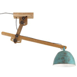 Plafondlamp 25 W E27 105x30x65-108 cm verweerd blauw - AllerleiShop