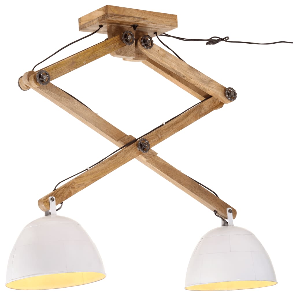 Plafondlamp 25 W E27 29x18x85 cm wit - AllerleiShop