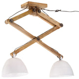 Plafondlamp 25 W E27 29x18x85 cm wit - AllerleiShop