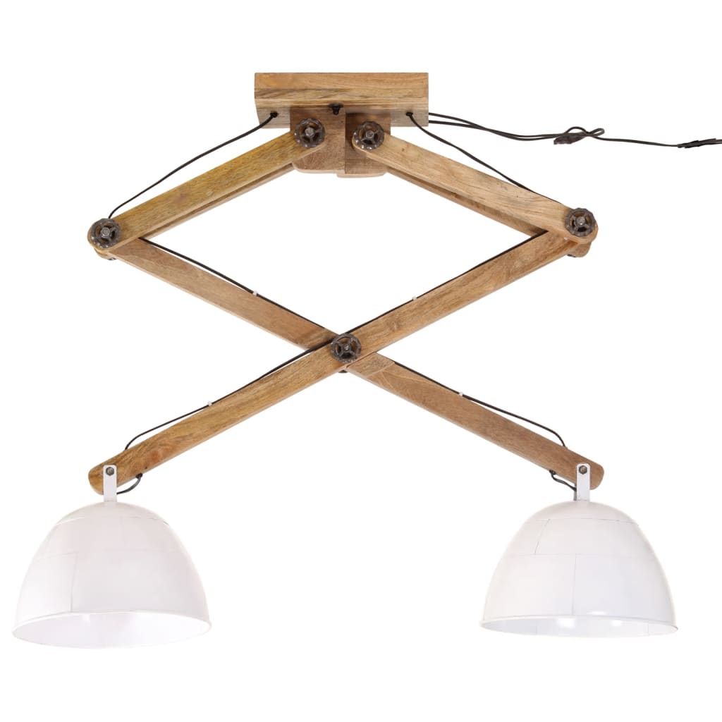 Plafondlamp 25 W E27 29x18x85 cm wit - AllerleiShop