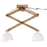 Plafondlamp 25 W E27 29x18x85 cm wit - AllerleiShop