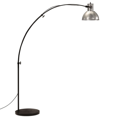 Vloerlamp 25 W E27 150 cm vintage zilverkleurig - AllerleiShop