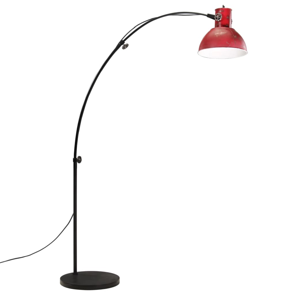 Vloerlamp 25 W E27 150 cm verweerd rood - AllerleiShop