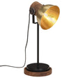 Bureaulamp 25 W E27 17x17x50 cm antiek messingkleurig - AllerleiShop