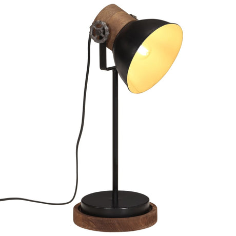 Bureaulamp 25 W E27 17x17x50 cm zwart - AllerleiShop