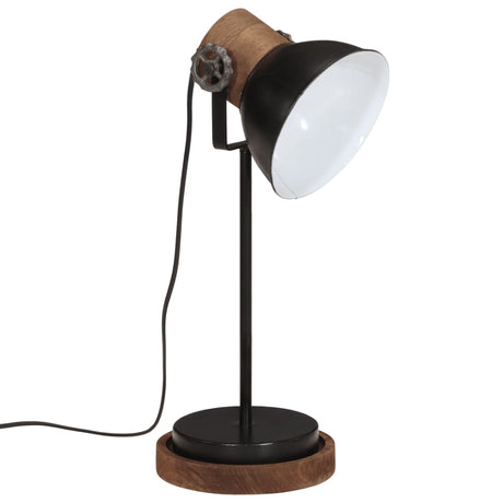 Bureaulamp 25 W E27 17x17x50 cm zwart - AllerleiShop