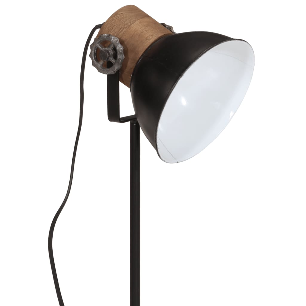 Bureaulamp 25 W E27 17x17x50 cm zwart - AllerleiShop