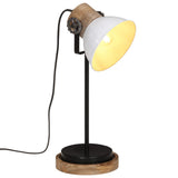 Bureaulamp 25 W E27 17x17x50 cm wit - AllerleiShop