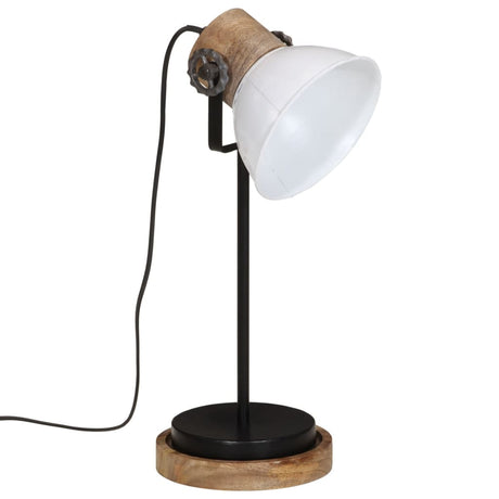 Bureaulamp 25 W E27 17x17x50 cm wit - AllerleiShop