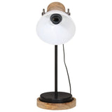 Bureaulamp 25 W E27 17x17x50 cm wit - AllerleiShop