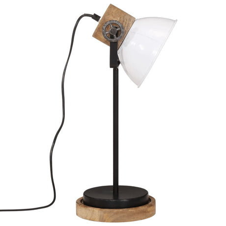 Bureaulamp 25 W E27 17x17x50 cm wit - AllerleiShop