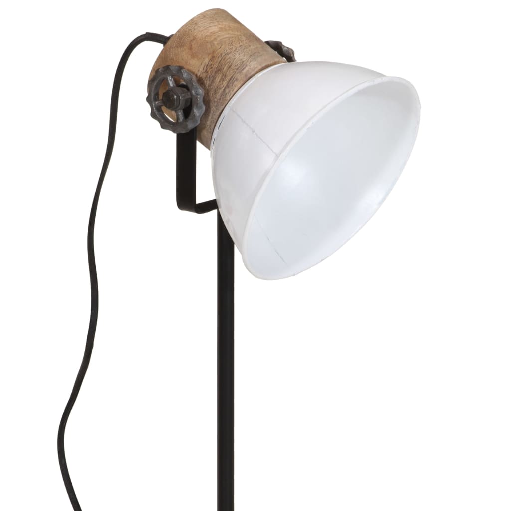 Bureaulamp 25 W E27 17x17x50 cm wit - AllerleiShop