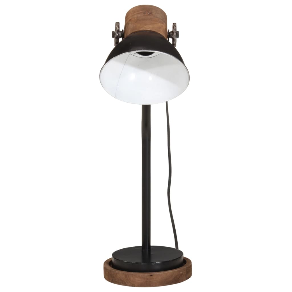 Bureaulamp 25 W E27 18x18x60 cm zwart - AllerleiShop