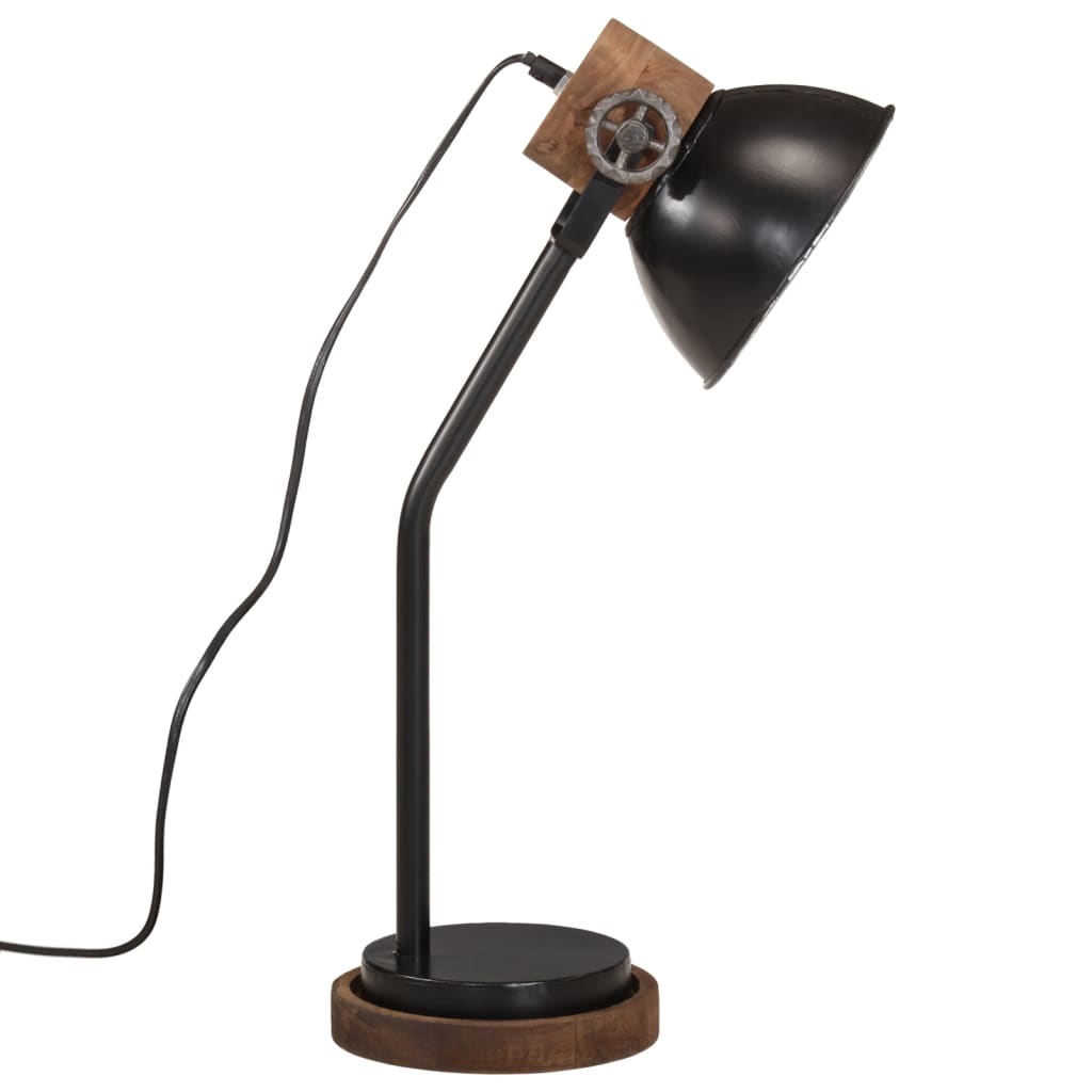 Bureaulamp 25 W E27 18x18x60 cm zwart - AllerleiShop