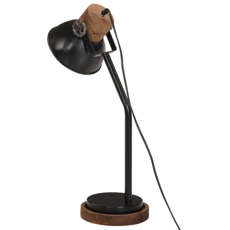 Bureaulamp 25 W E27 18x18x60 cm zwart - AllerleiShop