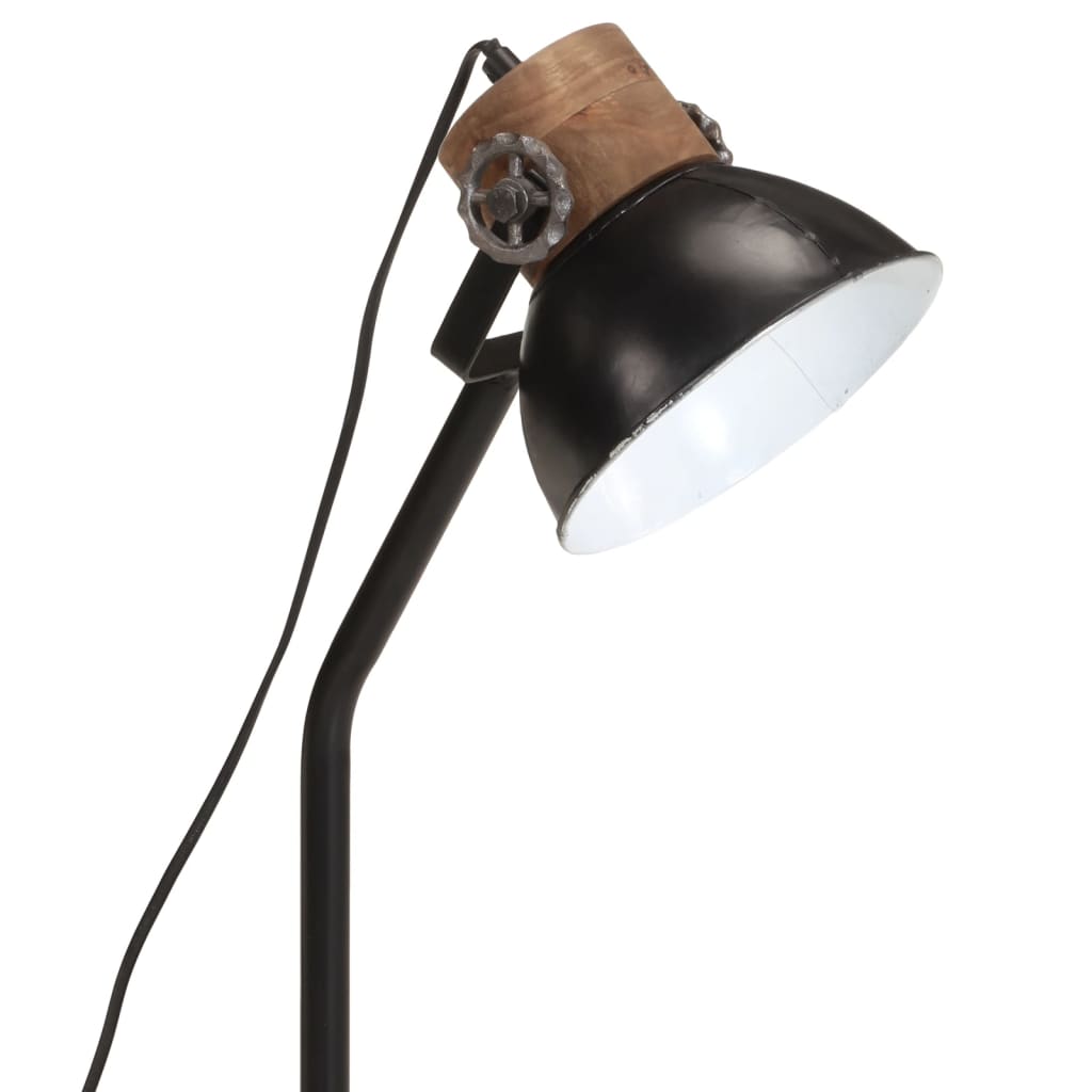 Bureaulamp 25 W E27 18x18x60 cm zwart - AllerleiShop