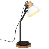 Bureaulamp 25 W E27 18x18x60 cm wit - AllerleiShop