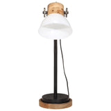 Bureaulamp 25 W E27 18x18x60 cm wit - AllerleiShop