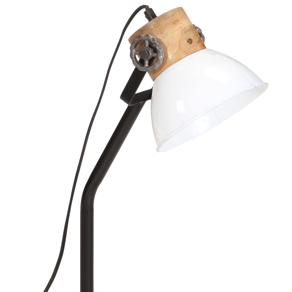 Bureaulamp 25 W E27 18x18x60 cm wit - AllerleiShop