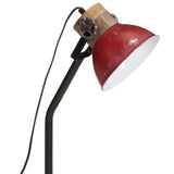 Bureaulamp 25 W E27 18x18x60 cm verweerd rood - AllerleiShop