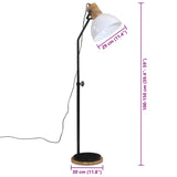 Vloerlamp 25 W E27 30x30x100-150 cm wit - AllerleiShop