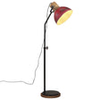 Vloerlamp 25 W E27 30x30x100-150 cm verweerd rood - AllerleiShop