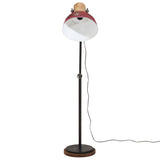 Vloerlamp 25 W E27 30x30x100-150 cm verweerd rood - AllerleiShop