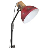 Vloerlamp 25 W E27 30x30x100-150 cm verweerd rood - AllerleiShop