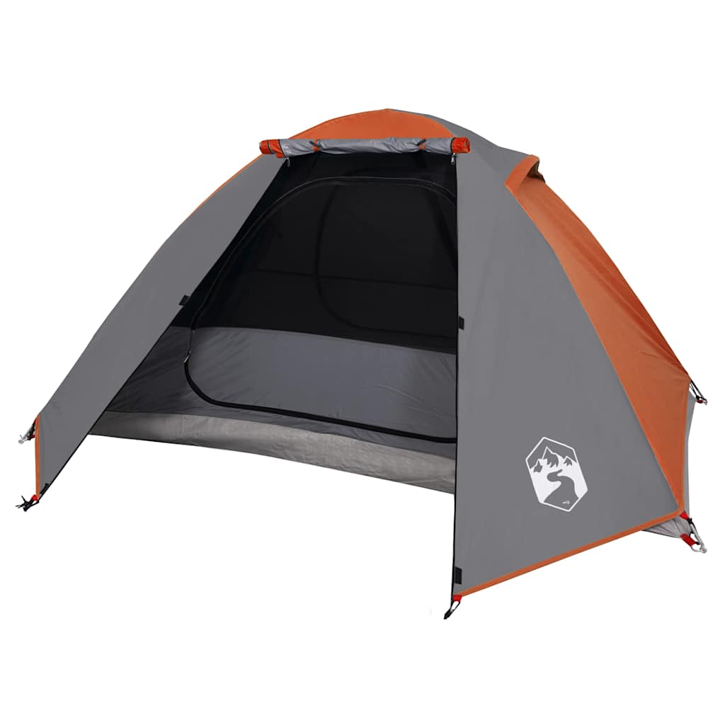 Koepeltent 2-persoons waterdicht oranje