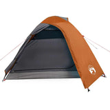 Koepeltent 3-persoons waterdicht oranje