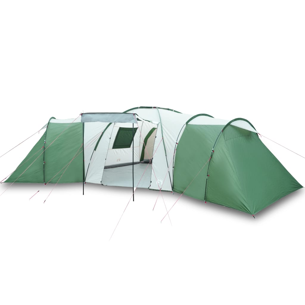 Koepeltent 12-persoons waterdicht groen - AllerleiShop