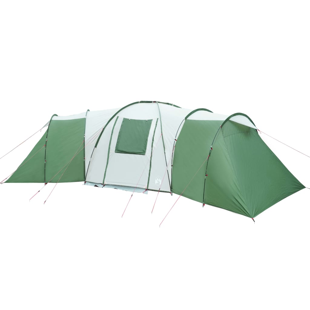 Koepeltent 12-persoons waterdicht groen - AllerleiShop