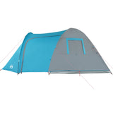 Koepeltent 6-persoons waterdicht blauw - AllerleiShop