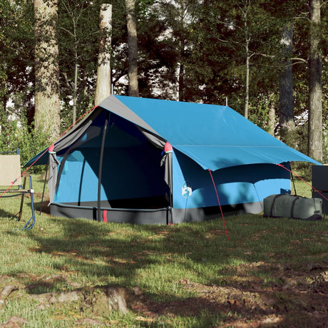 Tent 2-persoons waterdicht blauw