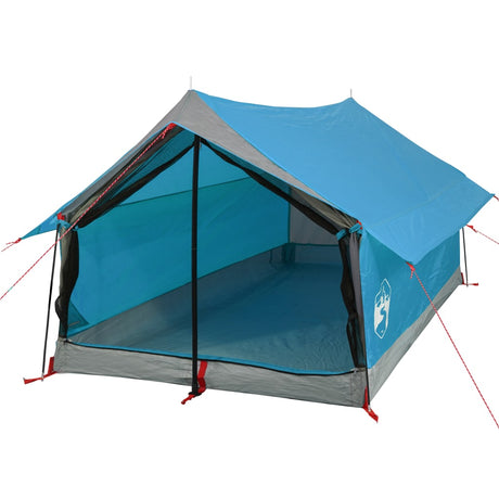 Tent 2-persoons waterdicht blauw