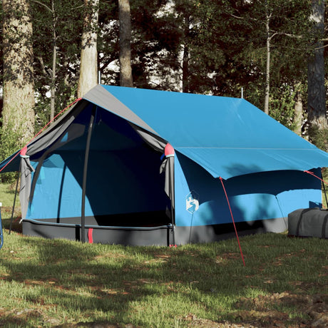 Tent 2-persoons waterdicht blauw