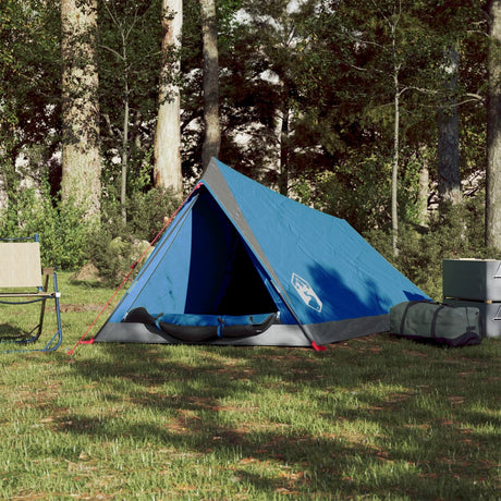 Tent 2-persoons waterdicht blauw