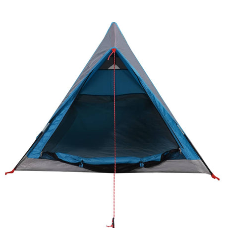 Tent 2-persoons waterdicht blauw